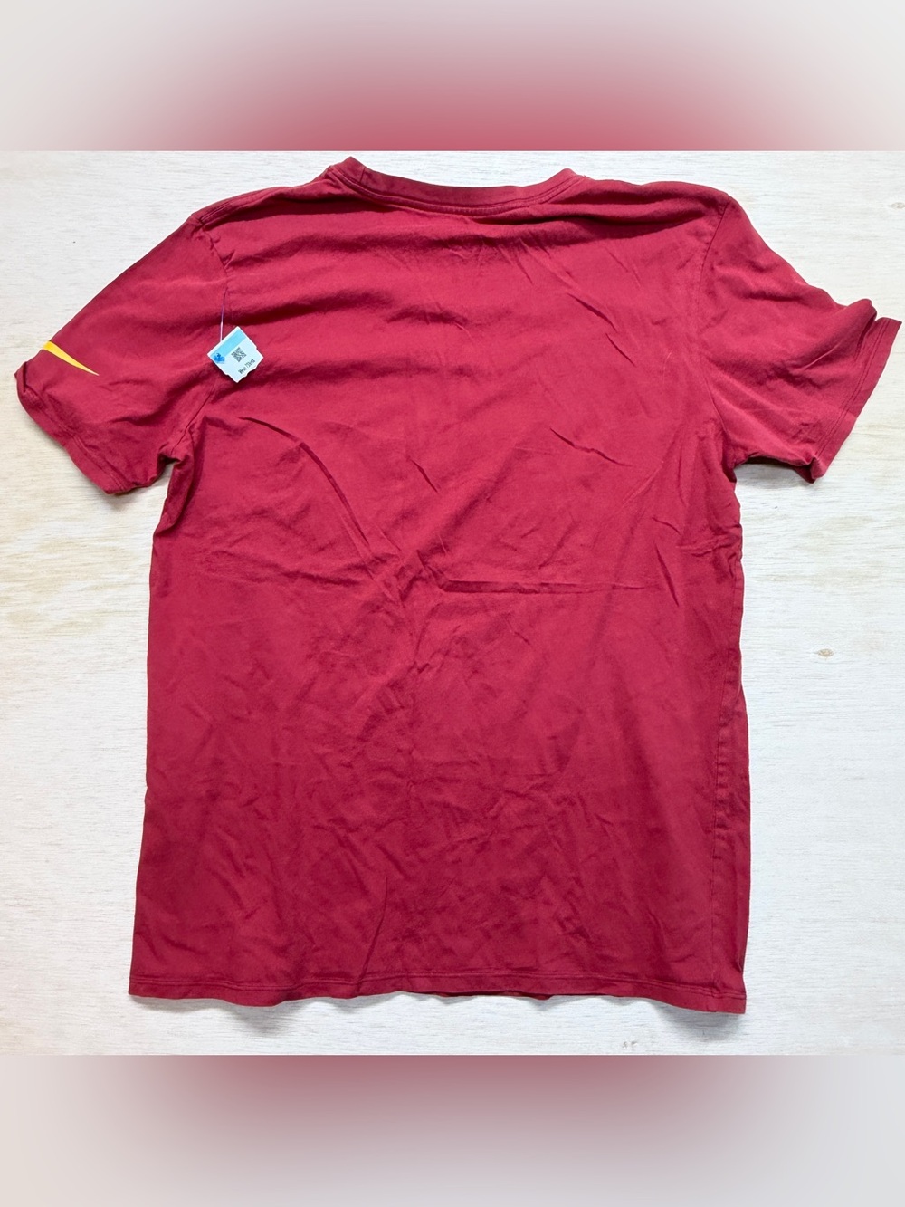 Nike FC Barcelona FCB Shield Graphic Garnet Soccer T-Shirt sz Large futbol - Picture 7 of 7